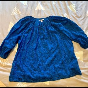 Blue old navy blouse
